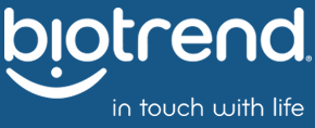 Logo Biotrend azul